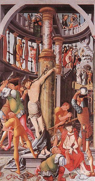 Jerg Ratgeb Flagellation of Christ France oil painting art